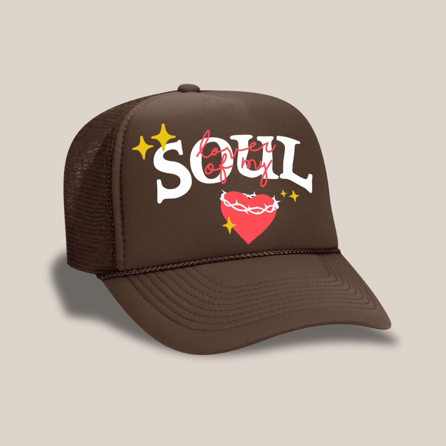 LOVER OF MY SOUL- TRUCKER HAT