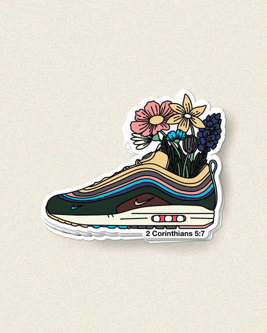 WALK BY FAITH-STICKER (AIRMAX 1/97)